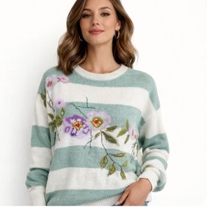 Vintage | Kari |  Grama Pull Over Fur Sweater